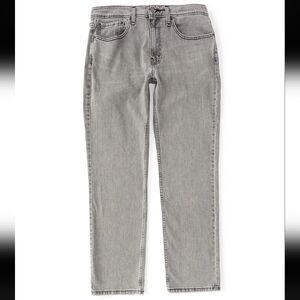 Levi's 514 Straight Fit Gray Denim Mens Jeans